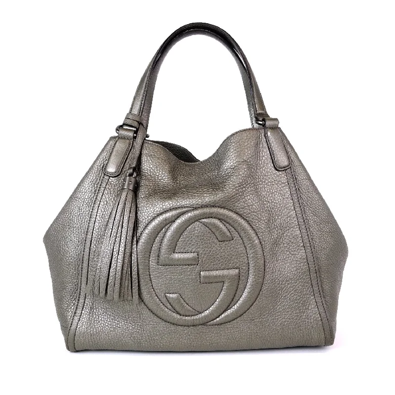 Gucci backpacks for women with a hidden back pocketSoho Calf Leather Medium Tassel Bag