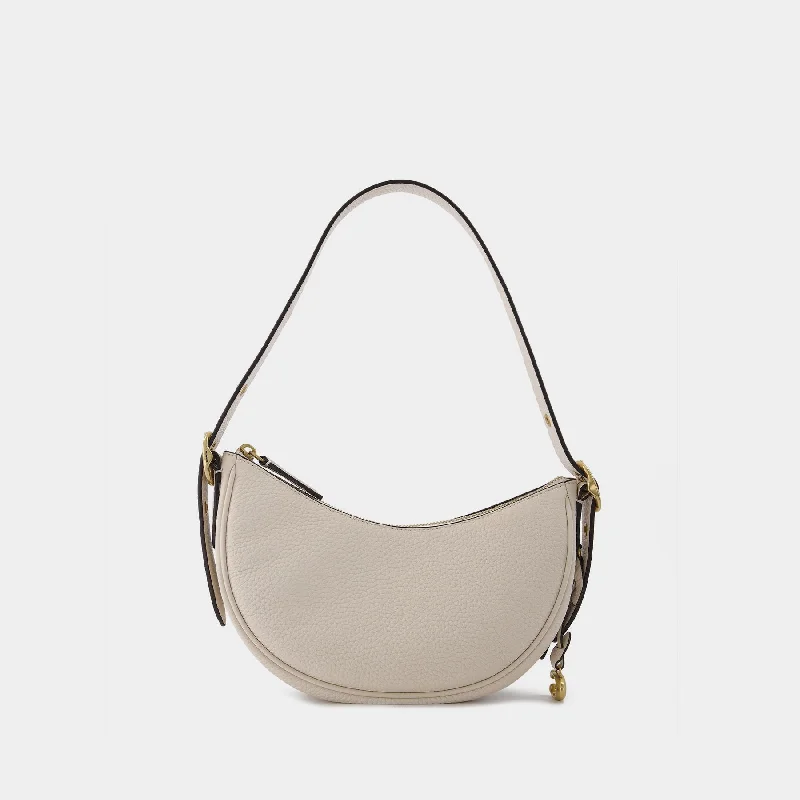 Coach tote bags with a double - handle and shoulder - strap option for easy useLuna Hobo Bag - Coach - Chalk - Leather