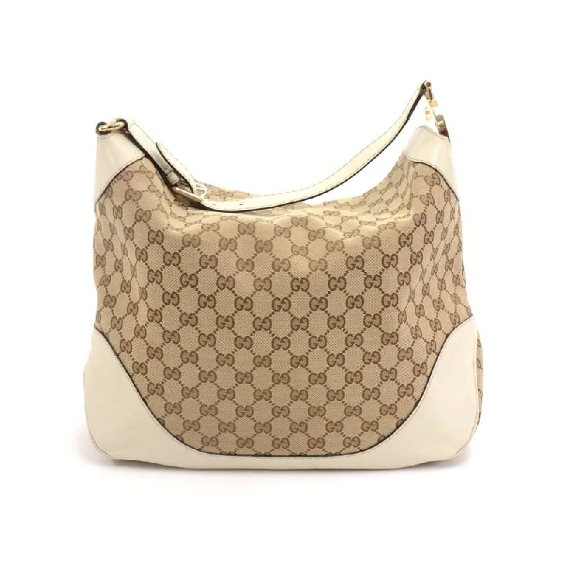 Gucci tote bags for women with a printed Gucci logoMonogram Canvas Hobo Bag