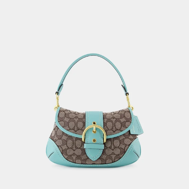 Ladies Coach Tabby bags with a detachable shoulder strapSoho Hobo Bag - Coach - Leather - Blue