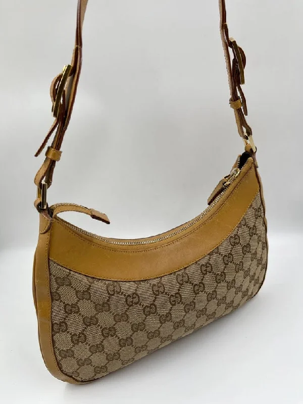 Women Gucci Sylvie bags with a monogram - embossed leatherVintage Gucci Jackie Bag