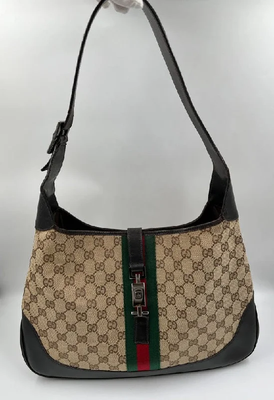 Gucci backpacks for women with a multi - pocket designVintage Gucci Jackie Bag