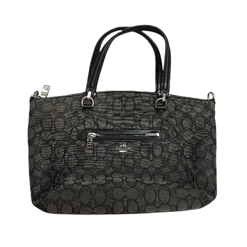 Coach Dempsey bags with a contrast - colored interior for visual interestHandbag Designer By Coach, Size: Medium