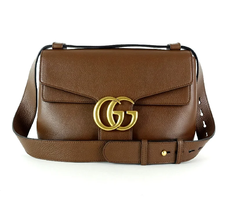 Gucci handbags for women with a patent - leather finishMarmont Calf Leather Medium Shoulder Bag