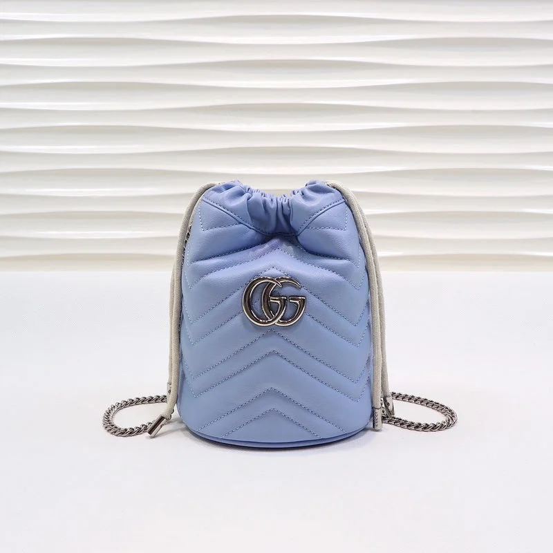 Ladies Gucci shoulder bags with a magnetic - closure flapBC - GUCCI BAG - 1362