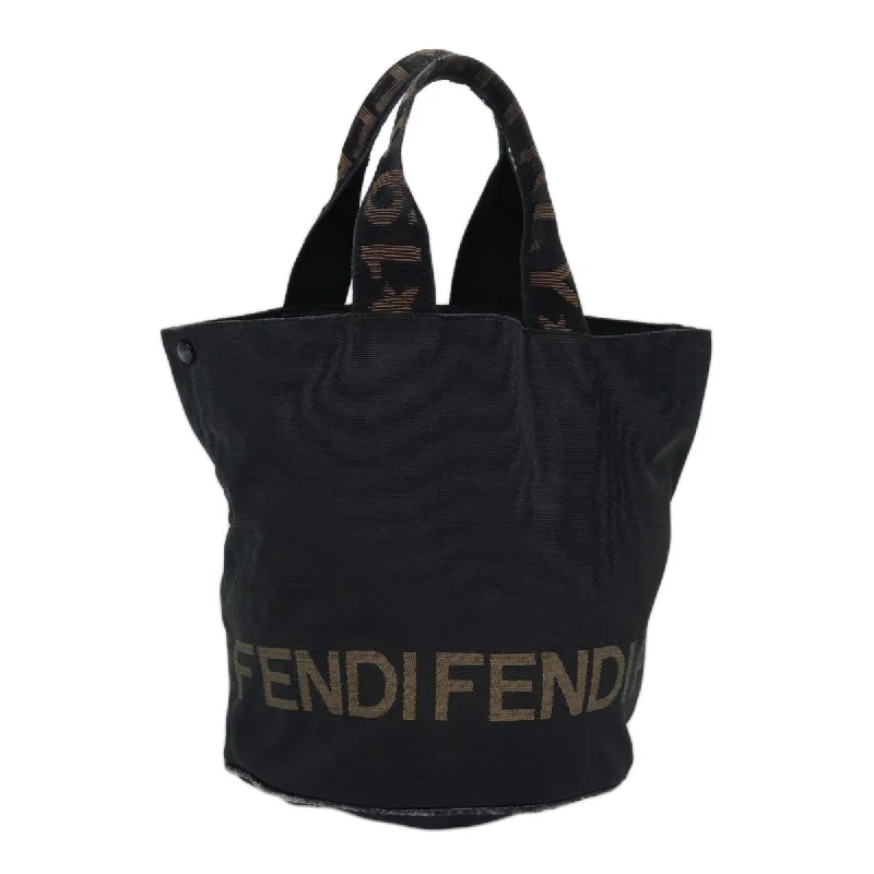 Fendi backpacks with a padded laptop sleeve for travel and work - related useFENDI Hand Bag Nylon Black  bs14392