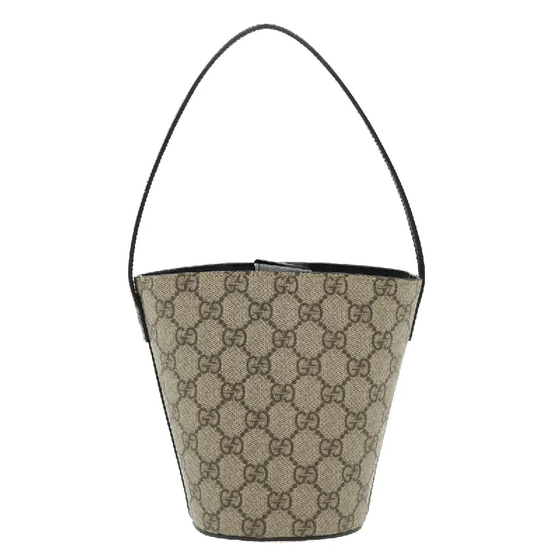 Women Gucci bags with a front - zip pocket for small itemsGUCCI GG Canvas Hand Bag 606193  35773A