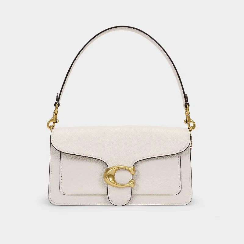 Coach bags with a patent - leather finish for a shiny and sophisticated appearanceTabby 26 Hobo Bag - Coach - Chalk - Leather