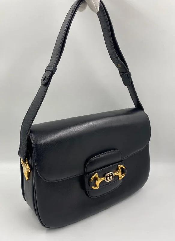 Women Gucci bags with a detachable mobile phone holderVintage Gucci Horsebit 1955 Shoulder Bag