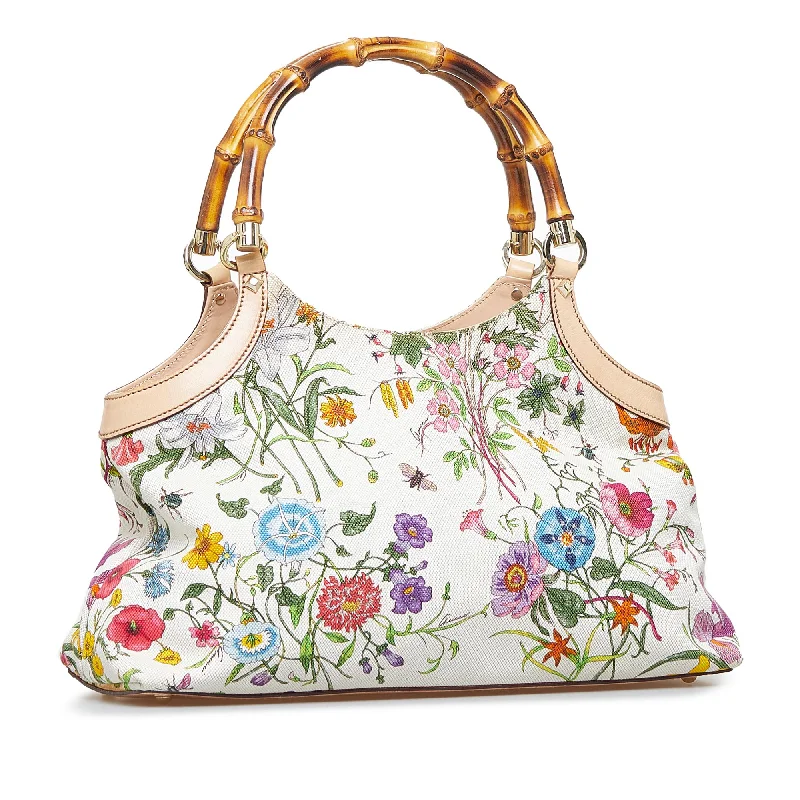 Ladies Gucci Dionysus bags with a star - shaped charmGucci Bamboo Flora Handbag (cQcjVH)