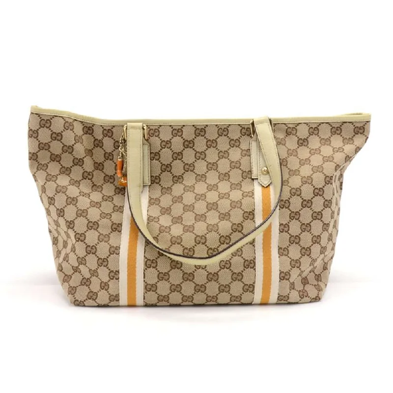 Gucci tote bags for women with a spacious interiorMonogram Canvas Tote Bag