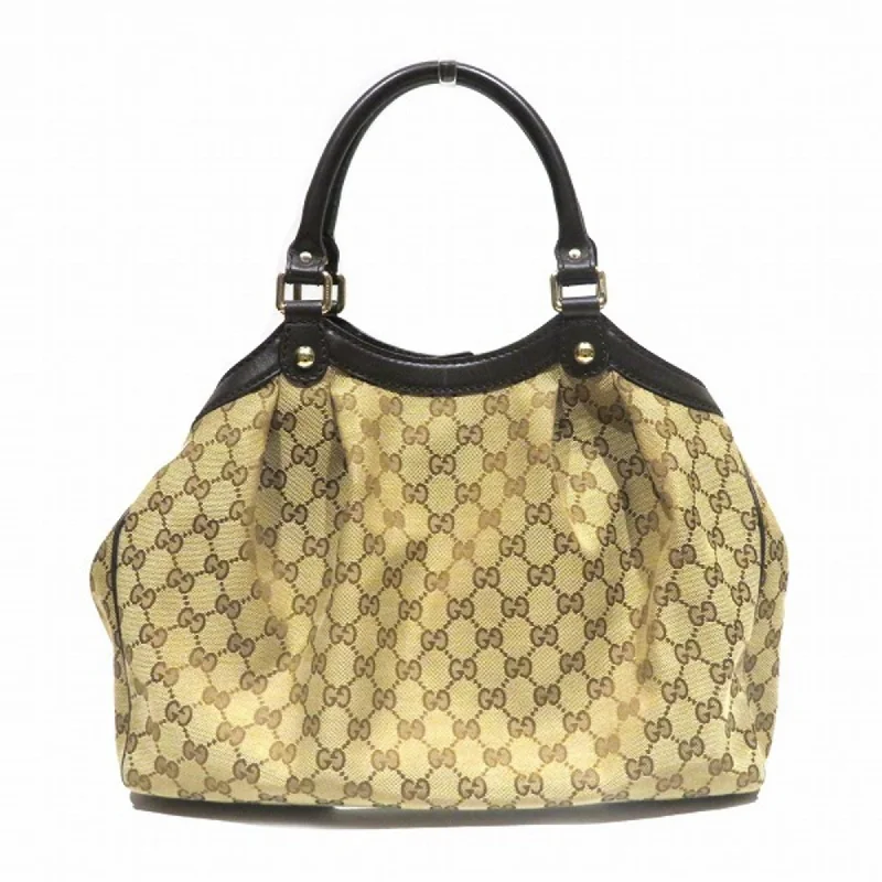 Women Gucci Sylvie bags with a crystal - embellished web stripeGUCCI GG Canvas Sookie 211944 Bag Handbag Ladies