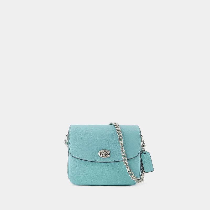 Coach Dempsey bags with a crystal - embellished C - logo for added luxuryCassie 19 Crossbody Bag - Coach - Leather - Blue