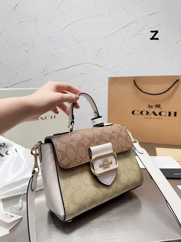 Coach bags with a front - flap pocket and a turnlock for a classic aestheticWF - Coach Bags - 080