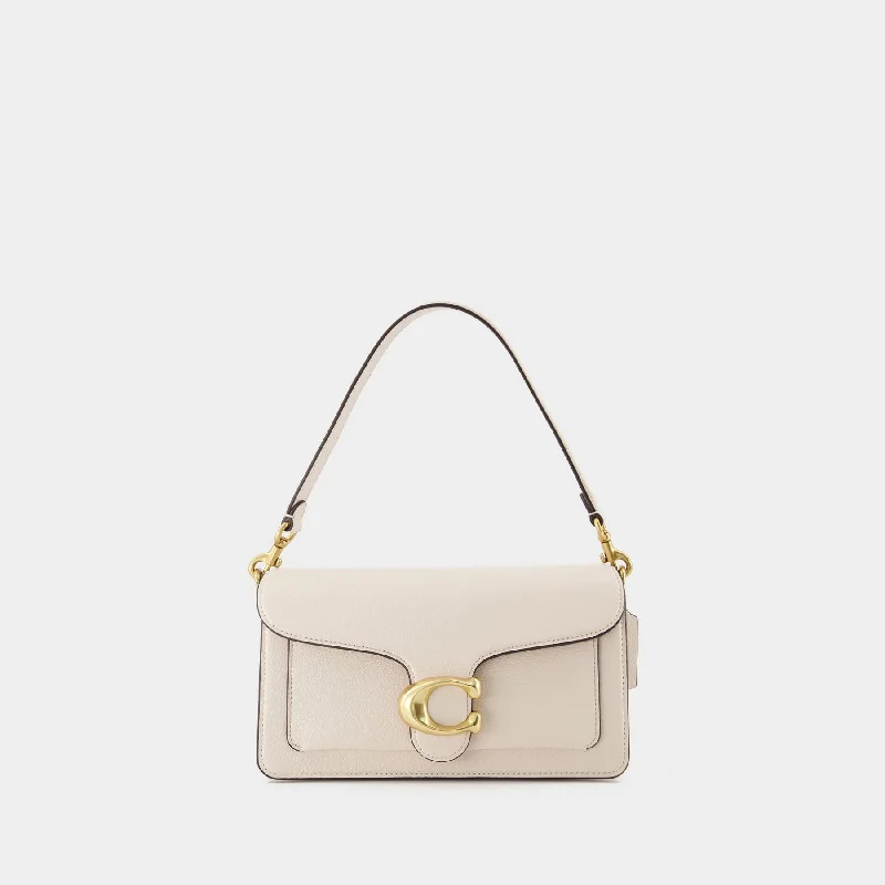 Coach crossbody bags with a woven leather strap for a unique textureTabby 26 Hobo Bag - Coach - Cream - Leather