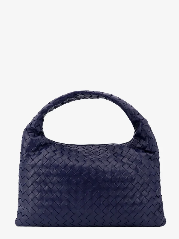 Bottega Veneta bags with floral appliquesBottega Veneta Women Bottega Veneta Blue Shoulder Bags