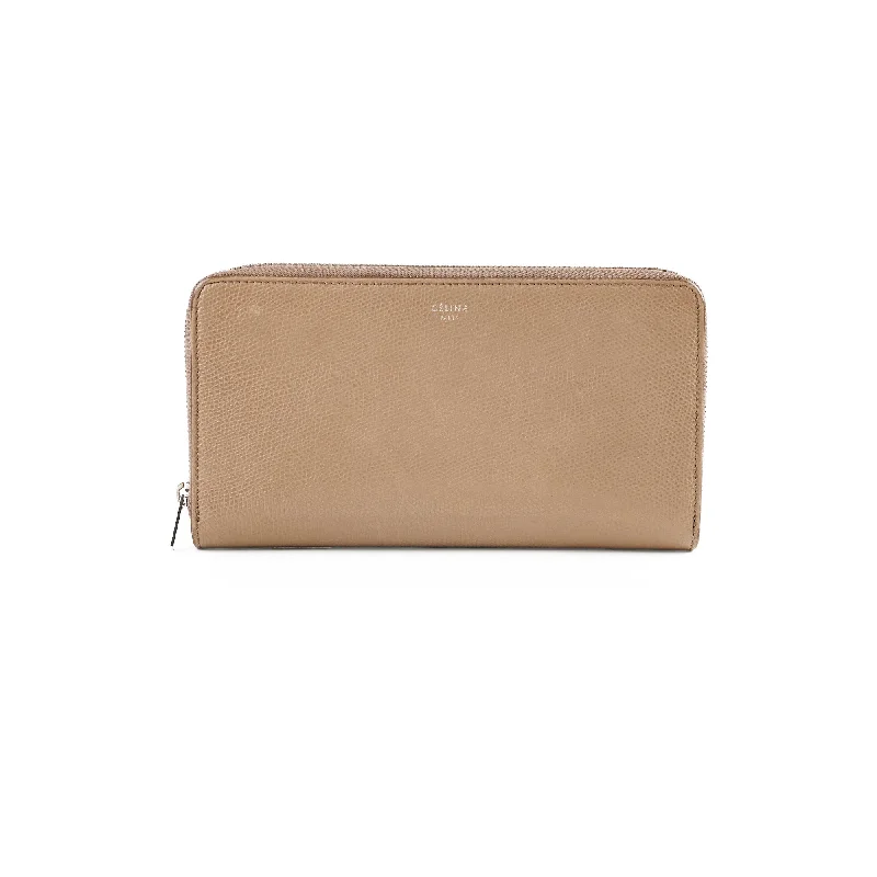 Designer Celine Bags for Fashion - Forward IndividualsCeline Long Wallet Dark Beige