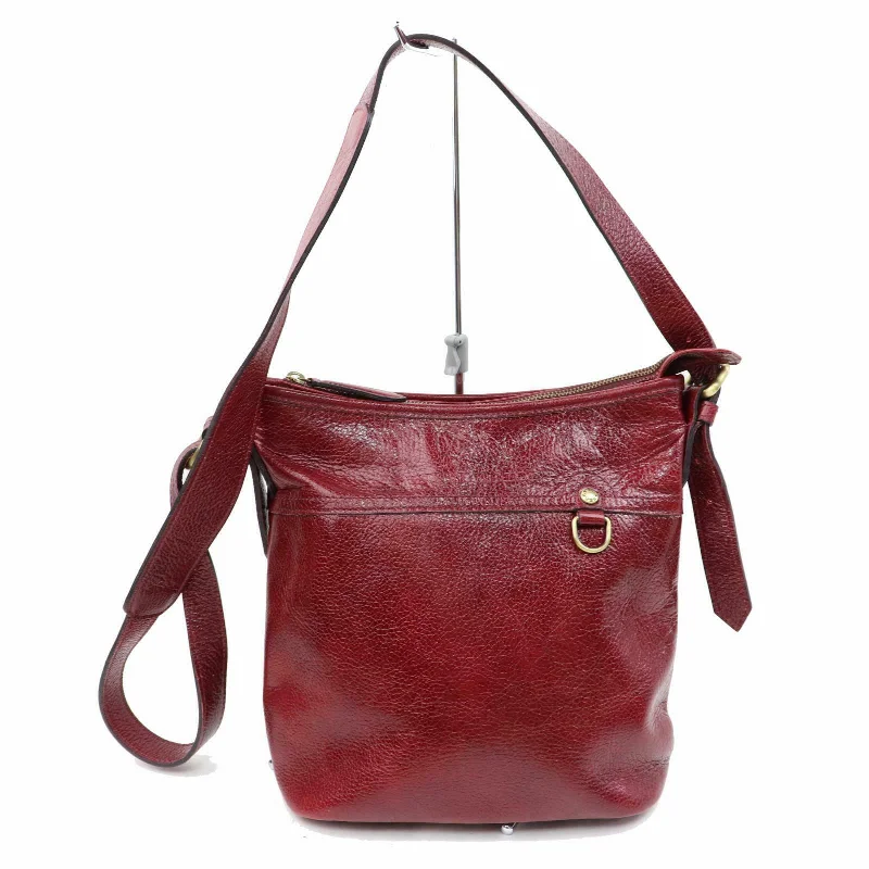 Embroidered Burberry Bags with Floral PatternsBrand Inspired Burberry Shoulder Bag Red Leather (SHC1-14332)