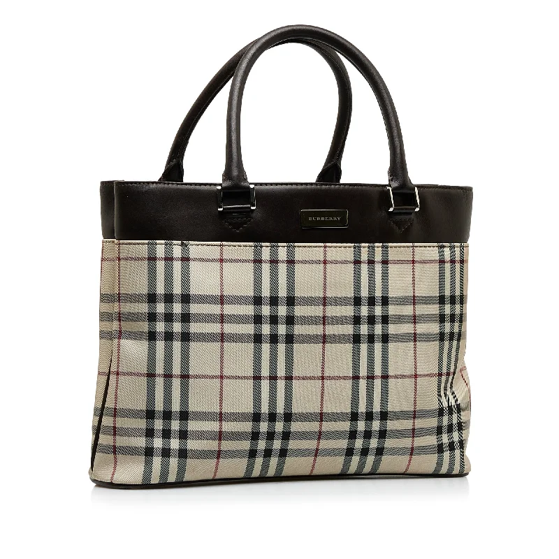 Statement - Making Oversized Burberry BagsBrown Burberry House Check Tote