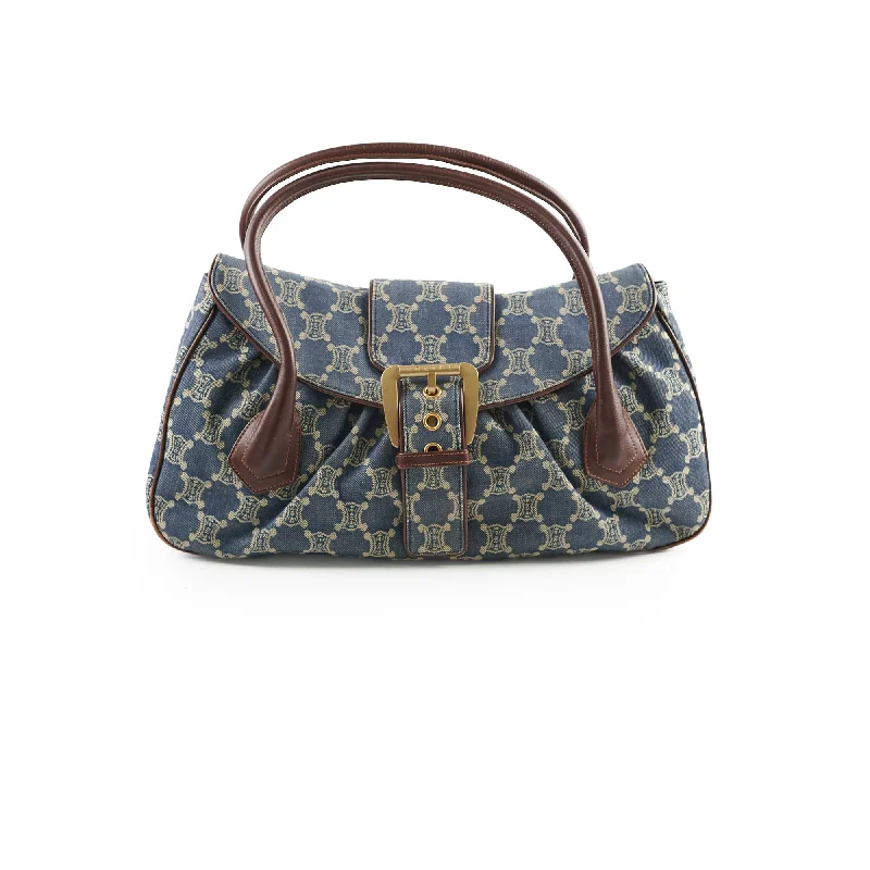 Airport - Friendly Celine Carry - on BagsCeline Vintage Denim Shoulder Bag