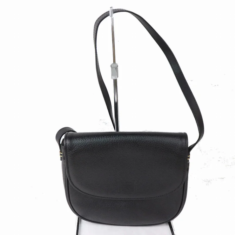 Trendy Burberry Hobo Bags for Casual WearBrand Inspired Burberry Shoulder Bag Black Leather (SHC1-14387)