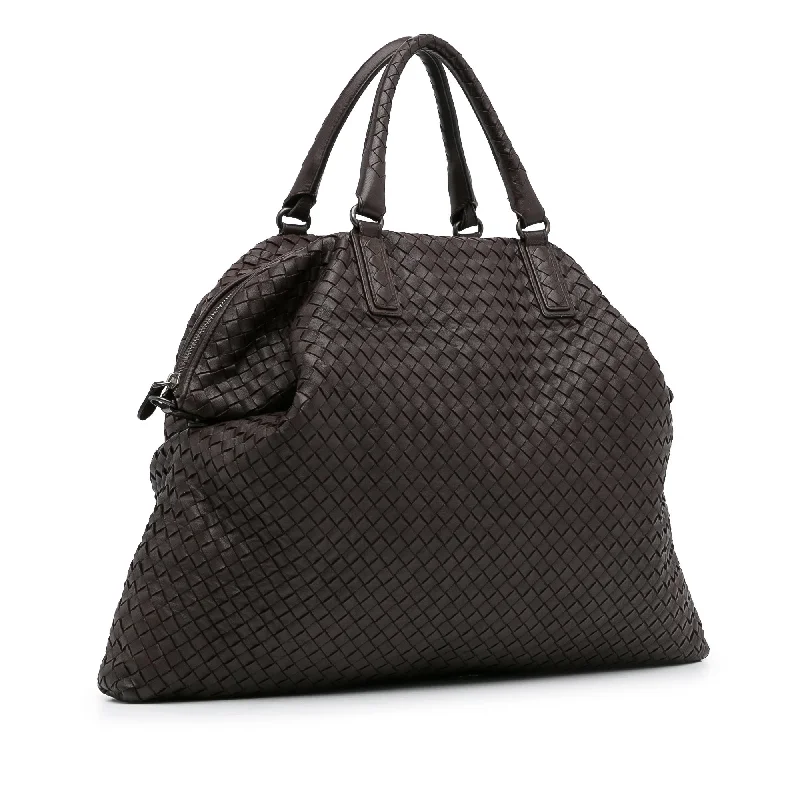 Bottega Veneta bags made of sustainable materialsBrown Bottega Veneta Maxi Intrecciato Convertible Tote Satchel