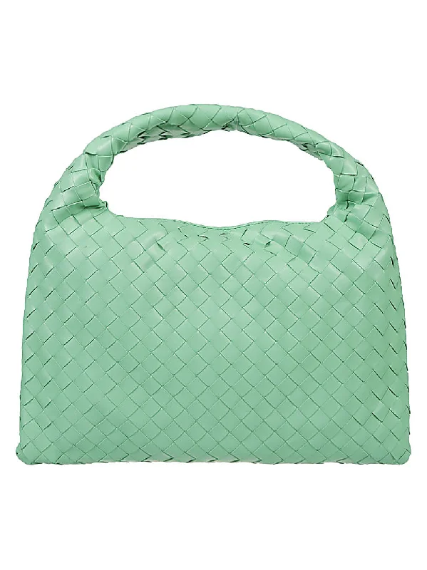 Bottega Veneta bags with quilted designsBottega Veneta Women Hop Small Leather Handbag