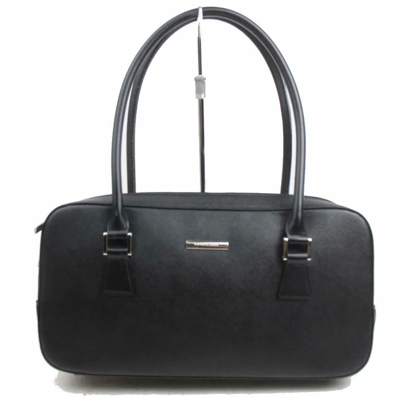 Easy - to - Clean Burberry Bags for Busy LifestylesBrand Inspired Burberry Shoulder Bag Black Leather (SHC7-10089)