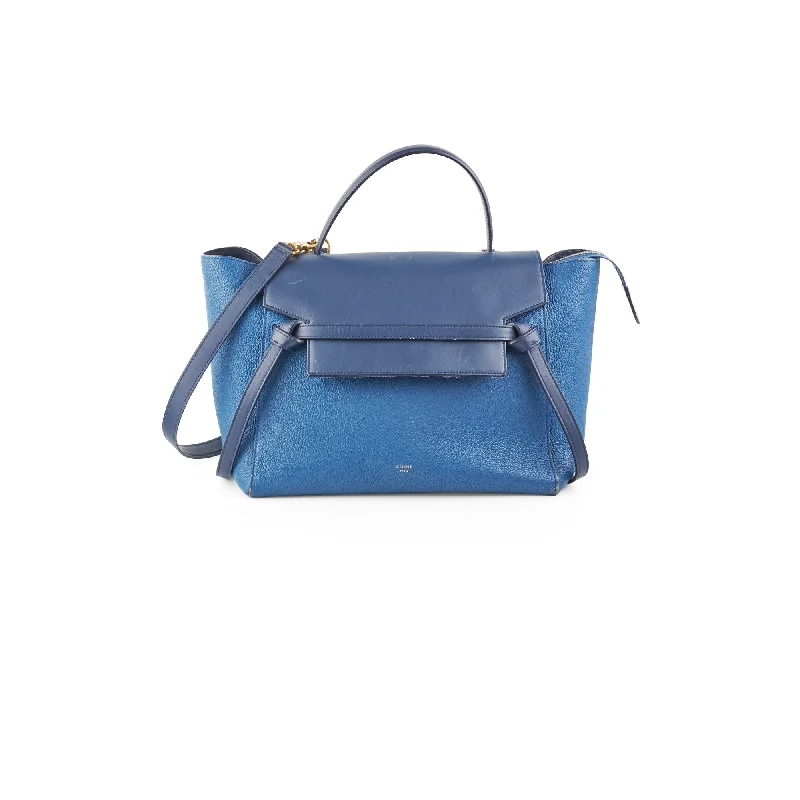 Light - Colored Celine Bags for Spring and Summer AppealCeline Mini Belt Bag Blue