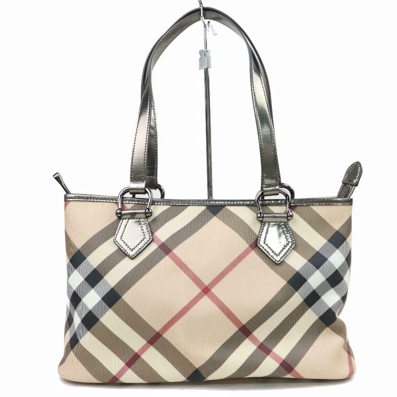 Sustainable Burberry Bags Made from Recycled MaterialsBrand Inspired Burberry Shoulder Bag Light Brown PVC (SHC1-14546)