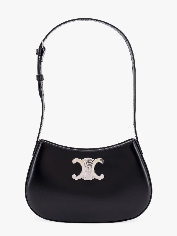 Sustainable Celine Bags Using Eco - Friendly MaterialsCeline Women Celine Black Shoulder Bags