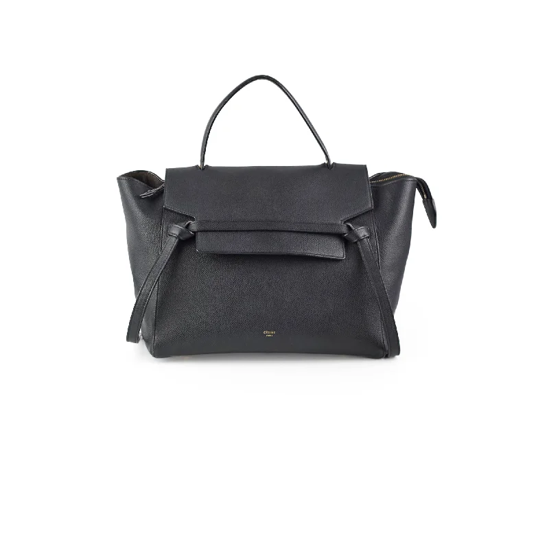 Dark - Hued Celine Bags for a Sophisticated and Timeless LookCeline Mini Belt Black Bag