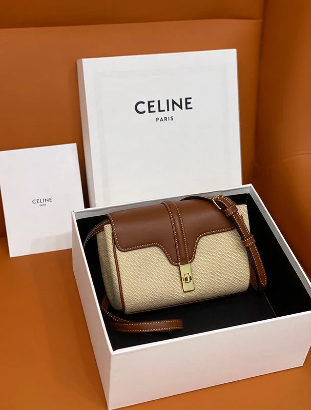 High - End Celine Leather Bags with Signature HardwareWF - Celine Bags - 035