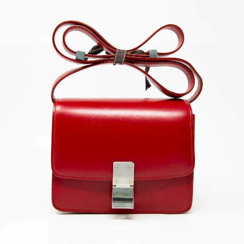 Light - Colored Celine Bags for Spring and Summer AppealCeline Red Small Box Bag