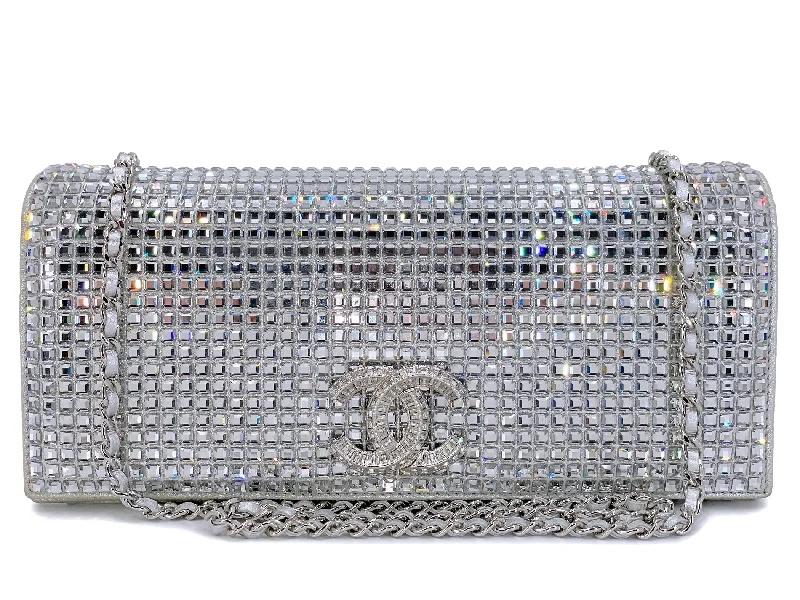 Chanel Black Handbag for Business MeetingsChanel 15C Paris-Dubai Strass Crystals EW Clutch Flap Bag UYK