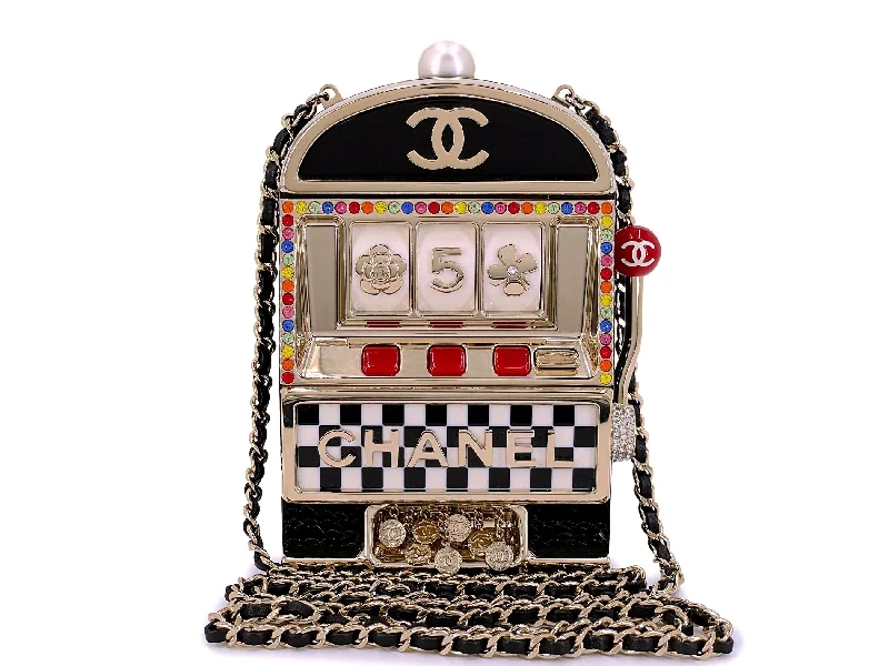 Chanel All - Match Handbag for Versatile StylingChanel 23C Monaco Slot Machine Casino Minaudière Evening Clutch Bag  K2F