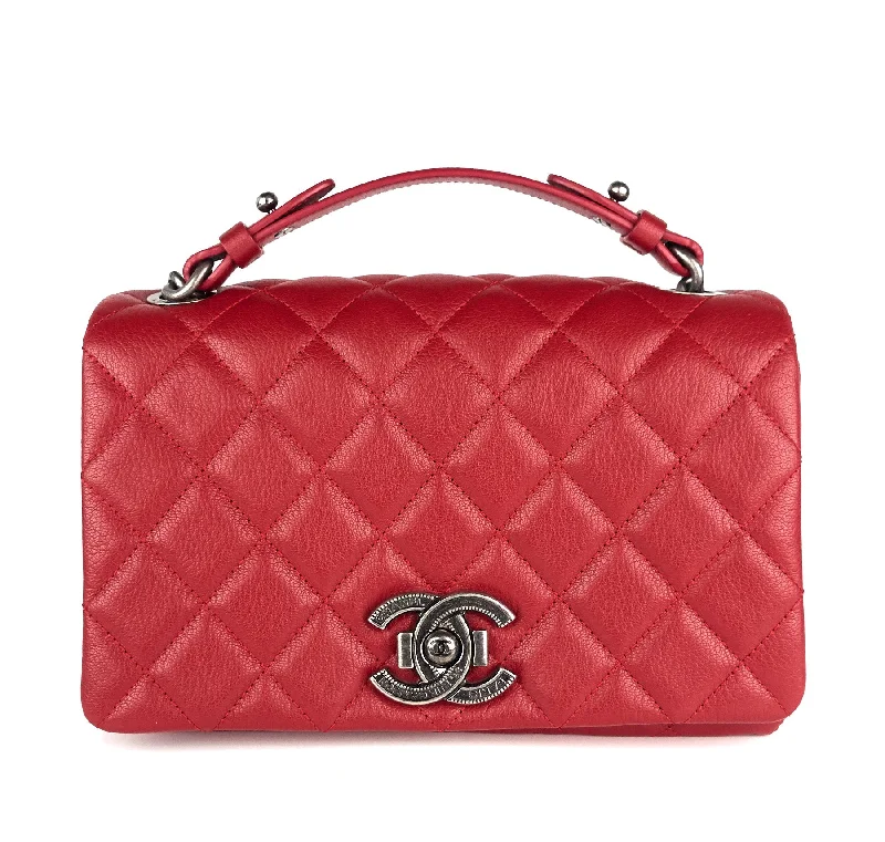 Chanel New Arrival Handbag with Gold HardwareCity Rock Quilted Goatskin Small Bag