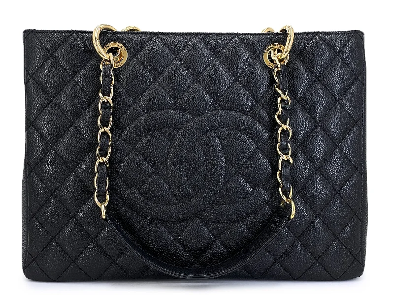 Chanel Classic Flap Bag for Evening PartyChanel Black Caviar Grand Shopper Tote GST Bag GHW R1K