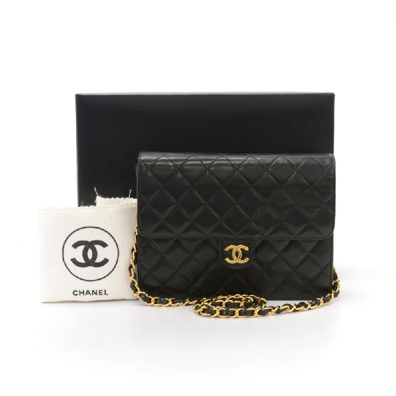 Chanel New Arrival Handbag with Gold HardwareQuilted Lambskin Leather Bag