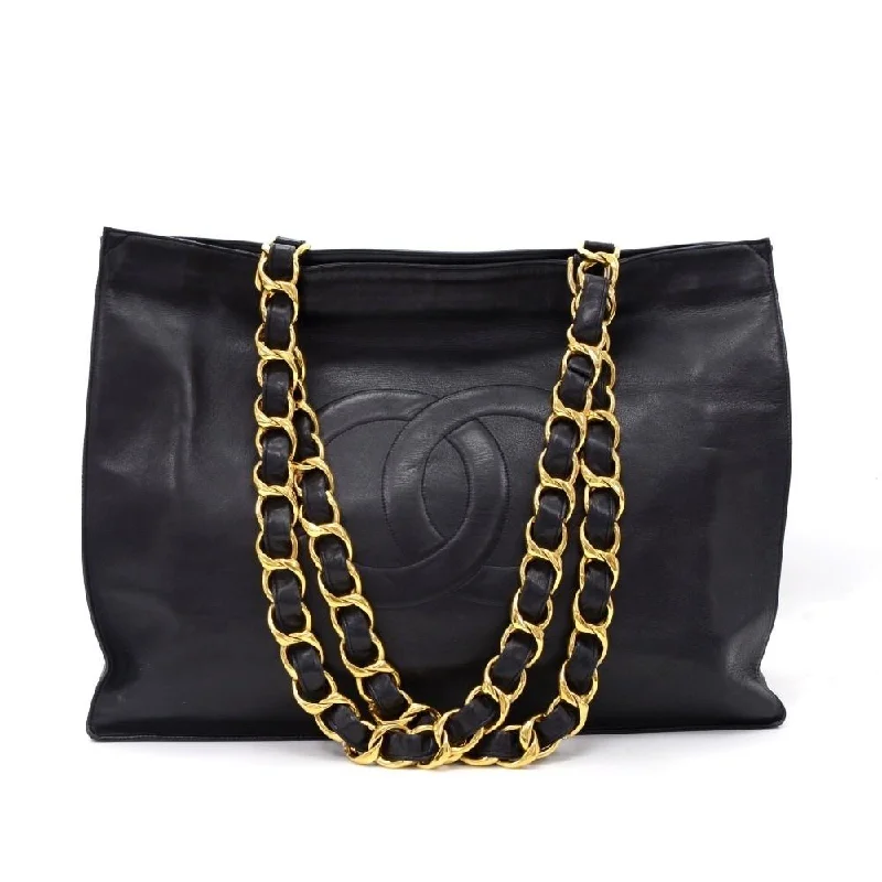 Chanel Small Crossbody Bag for TravelLambskin Leather Jumbo Shopping Tote