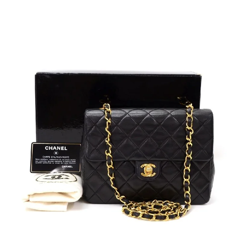 Chanel All - Match Handbag for Versatile StylingQuilted Lambskin Leather Bag