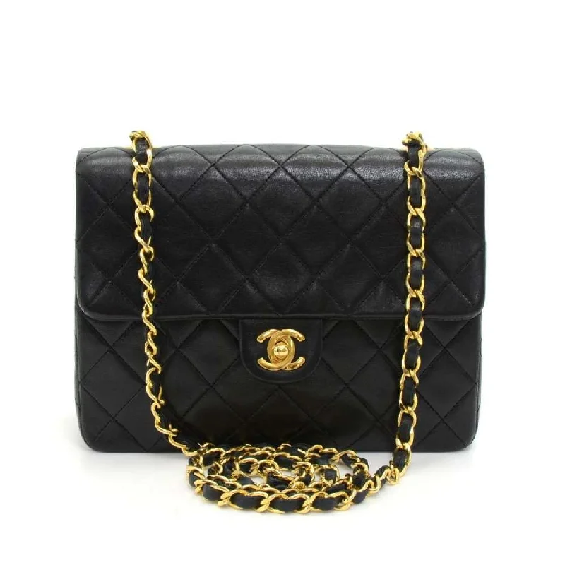 Chanel All - Match Handbag for Versatile StylingQuilted Lambskin Leather Bag