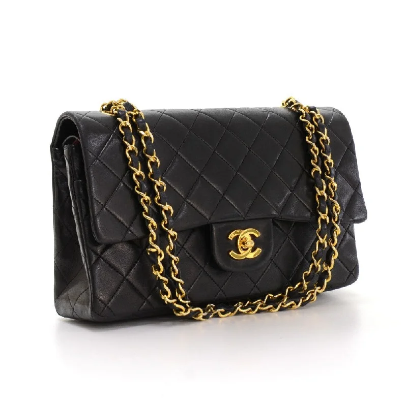 Chanel Medium Tote Bag for Office LadiesDouble Flap Quilted Lambskin Leather Bag