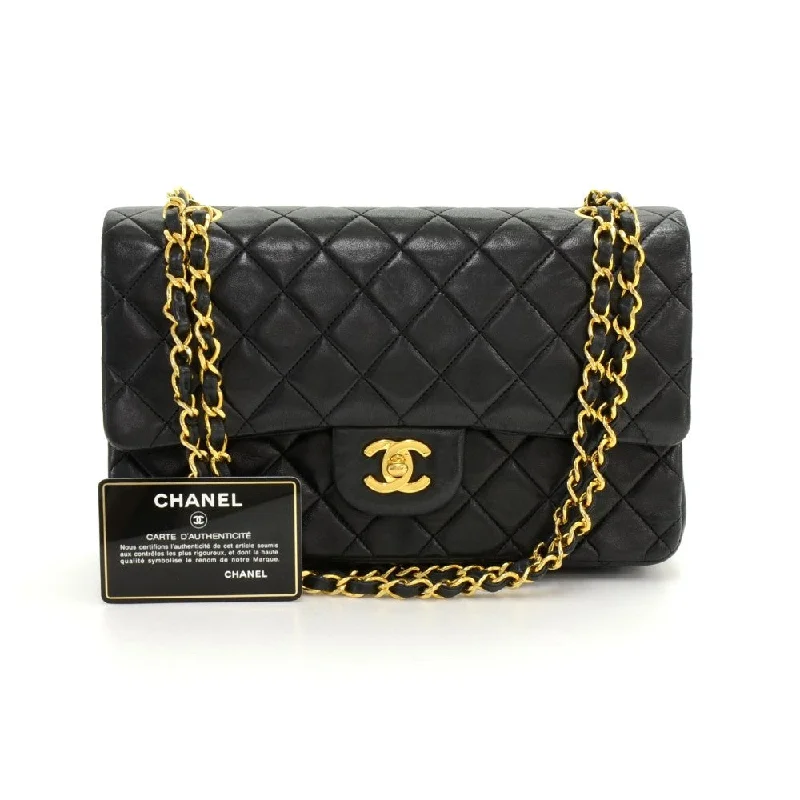 Chanel Colorful Handbag for Spring OutfitsDouble Flap Quilted Lambskin Leather Bag