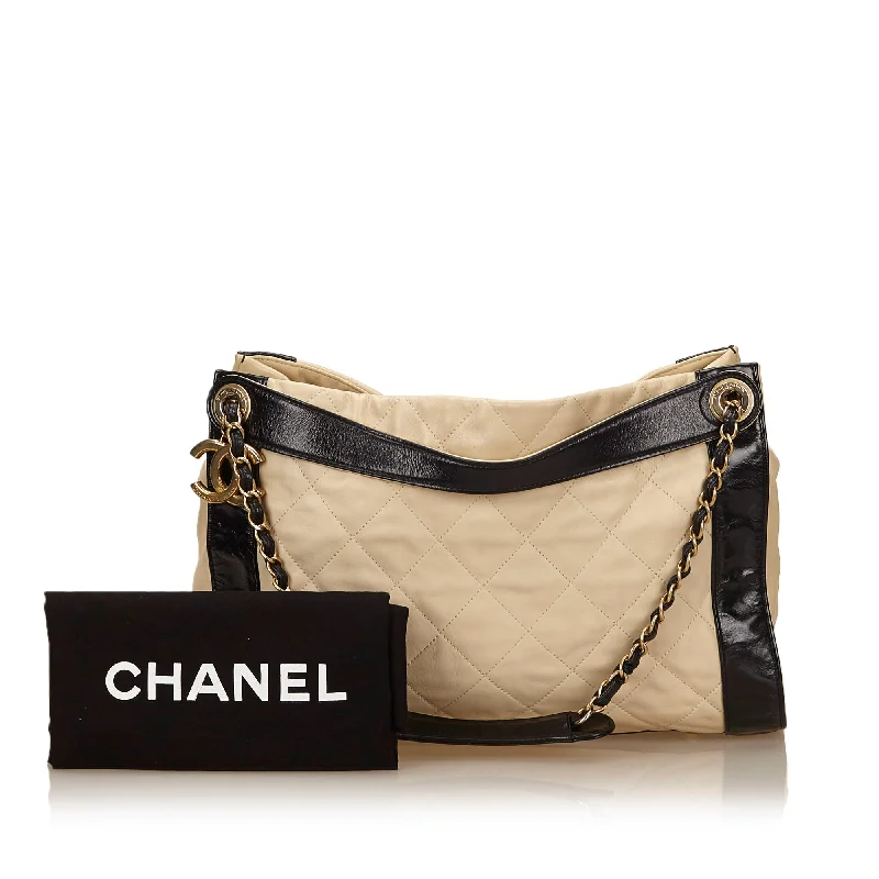 Chanel Small Crossbody Bag for TravelIn the Mix Lambskin Leather Tote Bag