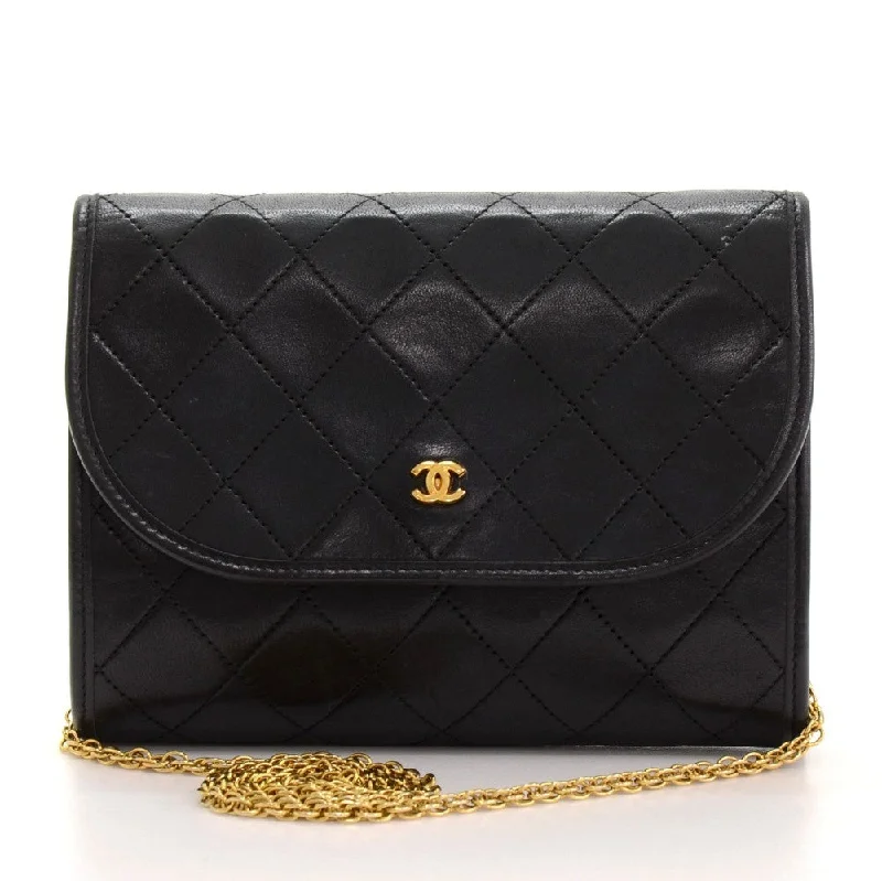 Chanel Chain Strap Handbag for Everyday UseQuilted Lambskin Leather Bag