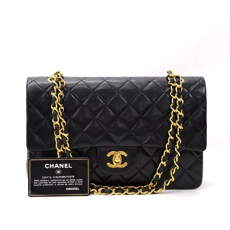 Chanel Colorful Handbag for Spring OutfitsDouble Flap Quilted Lambskin Leather Bag