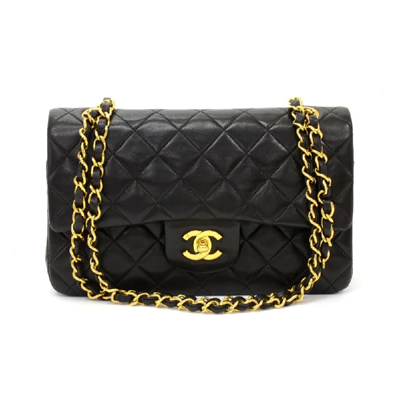 Chanel Medium Tote Bag for Office LadiesDouble Flap Quilted Lambskin Leather Bag