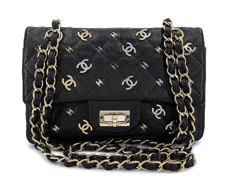 Chanel All - Match Handbag for Versatile StylingChanel Vintage Punk Charms Mini Flap Bag 2007 Reissue 224 2.55 2007 24k GHW