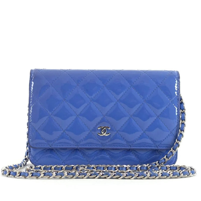 Chanel Small Crossbody Bag for TravelWallet on Chain Patent Leather Bag